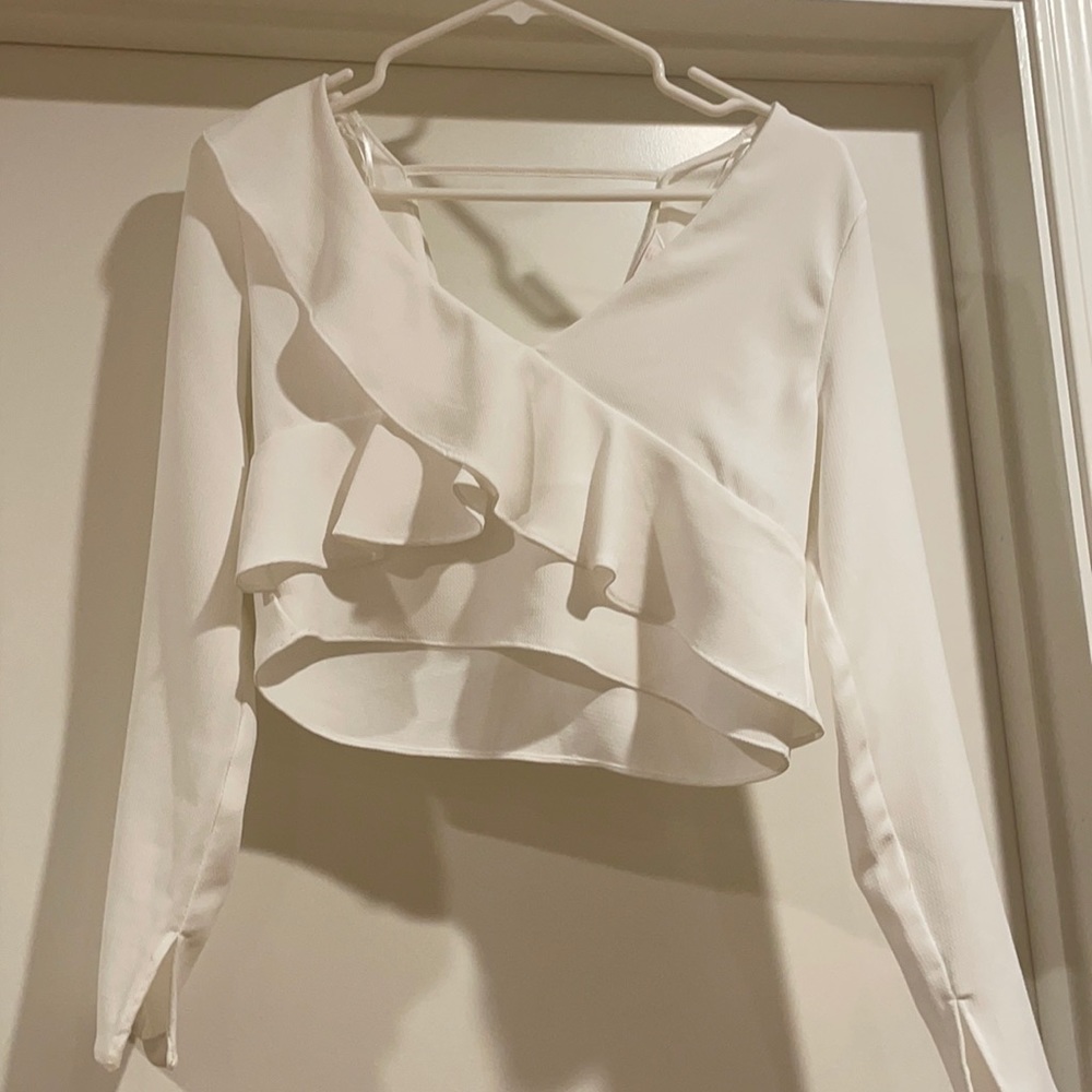 Zara XS - cropped blouse